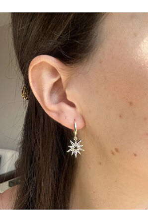 Işıltılı Yaz Güneşi Küpe