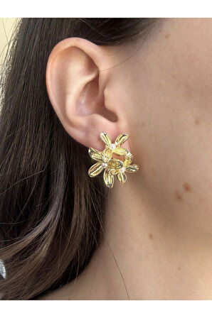 Çiçek Tasarım Küpe