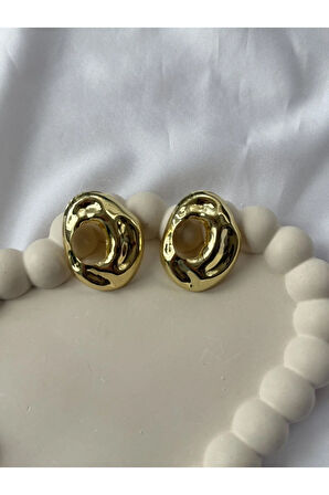 Gold Tasarım Küpe