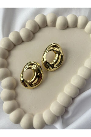 Gold Tasarım Küpe