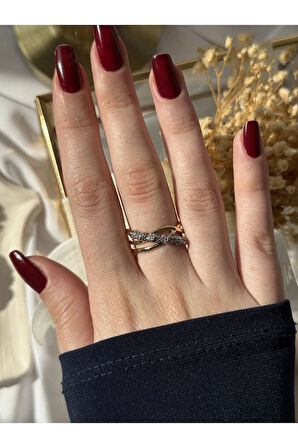 Çapraz Tasarım Yüzük