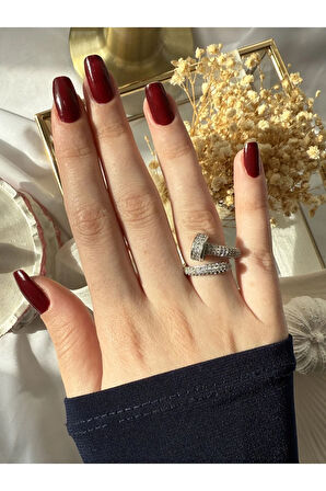 Silver Çivi Model Yüzük