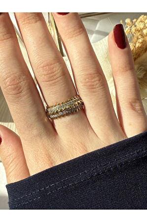 Piramit Sıralı Yüzük