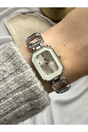 Kesme Taşlı Tasarım Saat