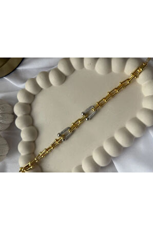 Silver Detay Tıffany Bileklik