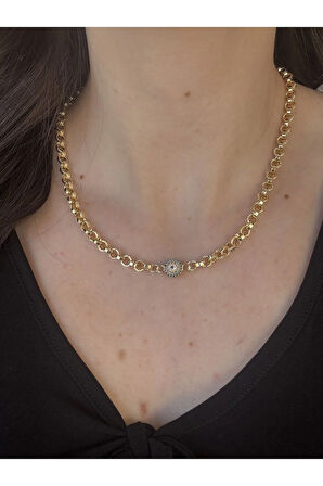 Evil Eye Zincir Kolye