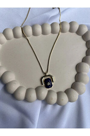 Yıldızlı Kuars Taş Kolye