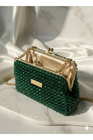 Matcha Cloud Sorbet – Özel Üretim Kristal Çanta