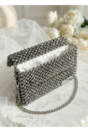 Shadow Pearl – Özel Üretim Kristal Çanta