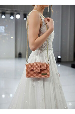 Pink Blossom Sorbet - Özel Üretim Kristal Çanta