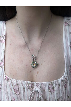 Yeşil Idyllia Kolye