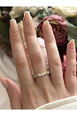 Yıldız Taşlı Yüzük