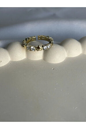 Yıldız Taşlı Yüzük