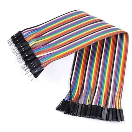 Jumper Kablo Seti 20 cm 40'lı - Erkek-Erkek
