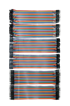 Jumper Kablo Seti - 20cm - 40'lı - 6'lı Kablo Seti (2xDişi Erkek / 2xDişi Dişi / 2xErkek Erkek)