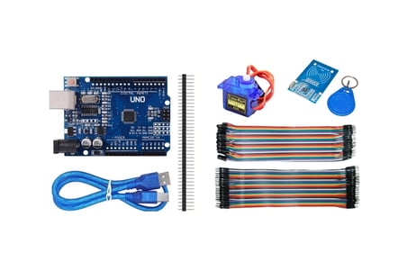 Arduino RFID Akıllı Kilit Proje Kiti | RC522+Servo+Uno | STEM + Örnek Kod