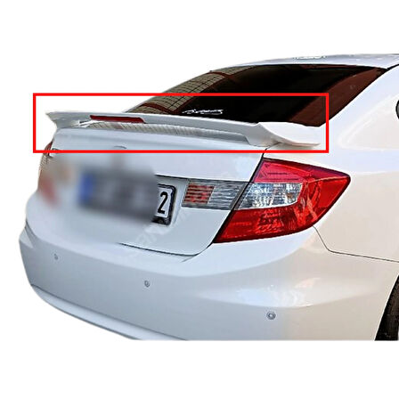 HONDA FB7 2012-2015 IŞIKLI SPOİLER (( BOYASIZ ))