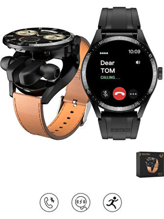 ⌚🎧 G5 Watch Buds | Bluetooth Kulaklık Entegreli Akıllı Saat – 2’si 1 Arada Tasarım