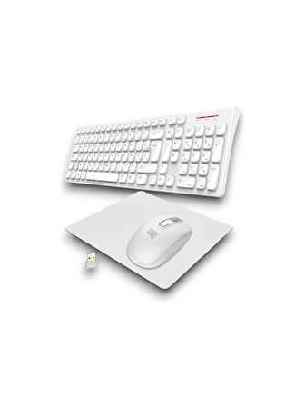 ⌨️🖱️ PG-8040 Kablosuz Klavye ve Mouse Seti | Sessiz Tuş, Ergonomik Tasarım, 2.4ghz Alıcılı