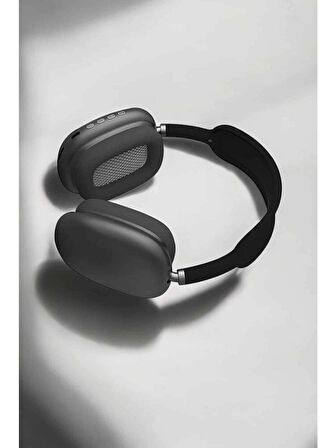 🎧 P9 Plus Kablosuz Kulak Üstü Bluetooth Kulaklık | Hi-Fi Ses Kalitesi, Mikrofonlu, Ayarlanabilir Tasarım, Siyah
