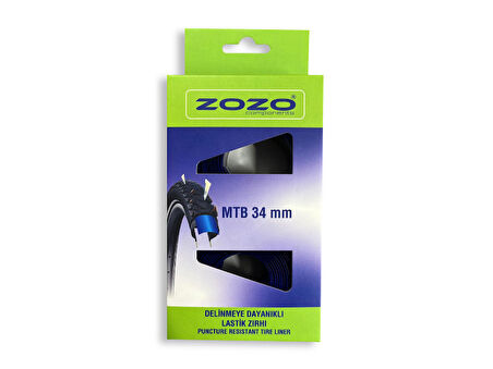 Zozo MTB 34mm Delinmeye Dayanıklı Bisiklet Lastik Zırhı