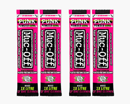 Muc-Off Punk Pudra Bisiklet Temizleyici (4 Pack) 4lü Paket