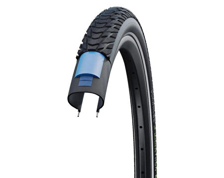 Schwalbe 700x35 Marathon Plus Tour 5mm Zırhlı Lastik Seti