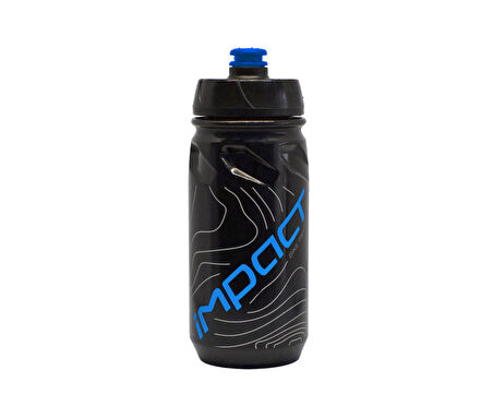 İmpact Vortex 600ml Matara Siyah Mavi Bisiklet Matarası