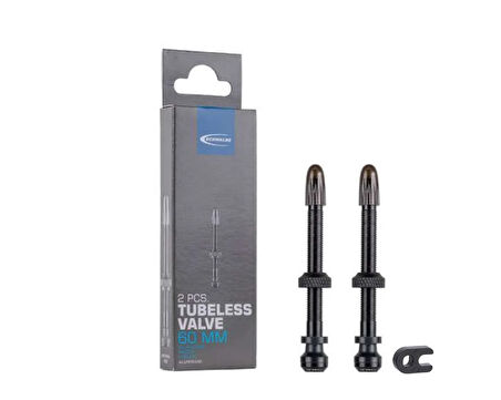 Schwalbe 2li Tubeless Valve Presta Sibop Set 60mm