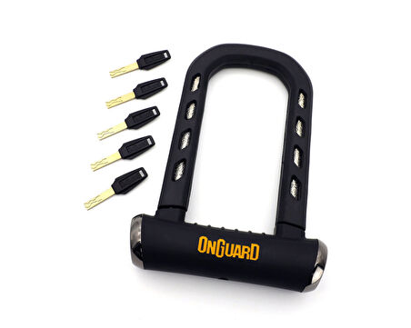 Onguard RockSolid 8590 Kesilmez Bisiklet Motosiklet U-Kilit