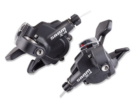 Sram X4 Trigger 3x8 Bisiklet Vites Kolu Takımı Sağ + Sol