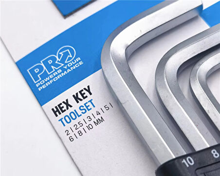 Pro Hex Key Bisiklet Alyan Seti 2-10mm Arası 8'li Set