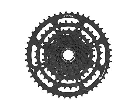Shimano CS-LG300 9 Vites 11-46 T Bisiklet Kaset Ruble