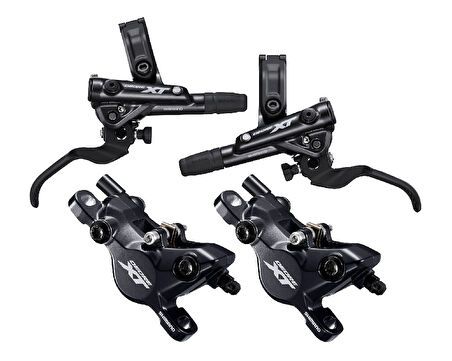 Shimano Deore XT M8100 Sağ+Sol 4 Piston Hidrolik Fren Takımı