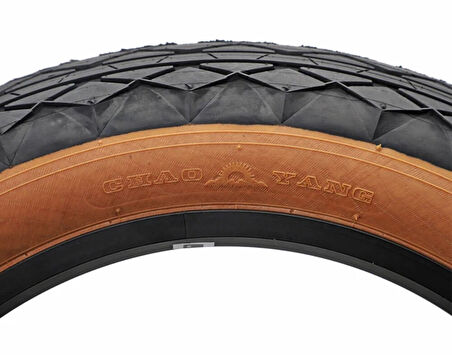 Chaoyang 20x4.00 Kahverengi Yanak Fat Bike Bisiklet Lastiği