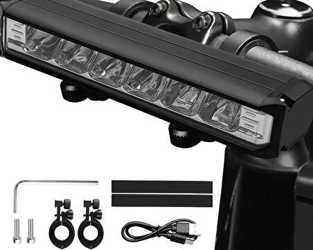 İmpact Beam 6 1400 Lümen USB Şarjlı Bisiklet Ön Far Aydınlatma
