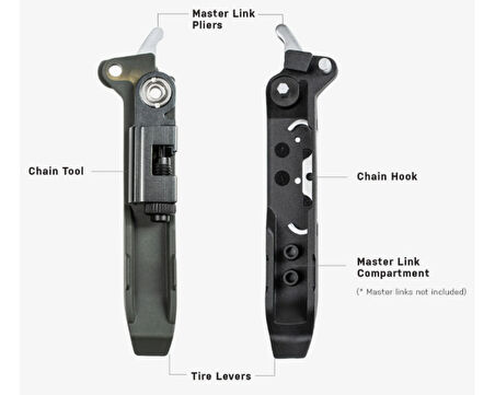 Topeak Power Lever Pro Multifonksiyonel Bisiklet Alet Seti