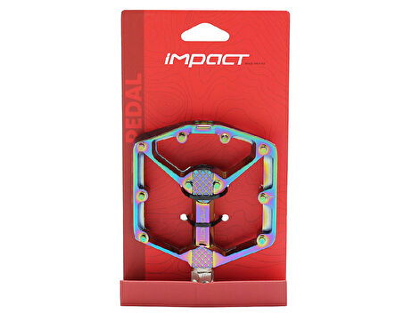 İmpact O-Slick Rulmanlı Rainbow Alüminyum Bisiklet Pedalı