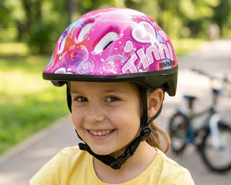 Asistan MV6-2 Pembe XS 44-48cm Çocuk Bisiklet Kaskı
