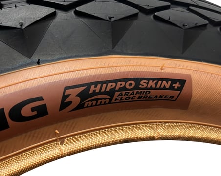 Chaoyang 20x4.00 3mm Zırhlı Fat Bike Bisiklet Lastiği Amber
