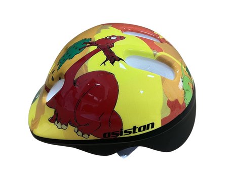Asistan MV6-2 Dino XS 44-48cm Çocuk Bisiklet Kaskı