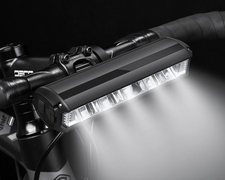 İmpact Beam 9 2600 Lümen USB Şarjlı Bisiklet Ön Far Aydınlatma