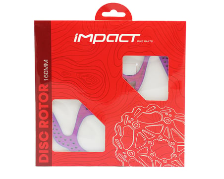 İmpact 160mm Rainbow Bisiklet Disk Fren Rotoru 6 Vidalı