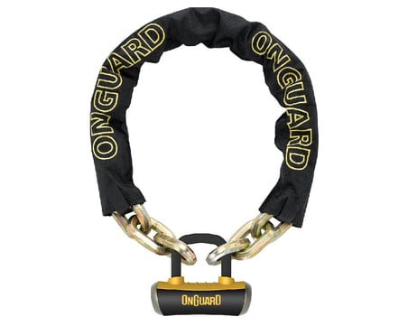 Onguard 8016 L Sarı Beast Anahtarlı Zincir Kilit
