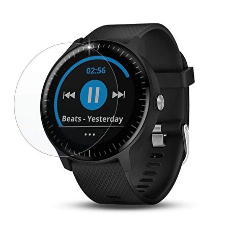 GARMIN VIVOACTIVE 3 MUSIC EKRAN KORUYUCU +1 YEDEK