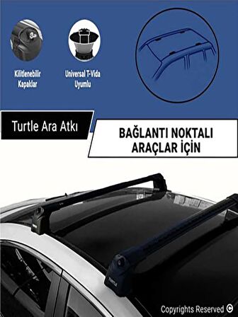 Toyota Land Cruiser Prado (2002-2009) Turtle Air 3 Ara Atkı Seti