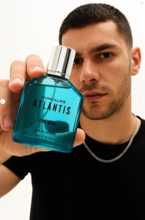 ATLANTİS ERKEK PARFÜM 50ml. BABALAR GÜNÜNE ÖZEL (JAGLER TRAŞ KOLONYASI HEDİYE)