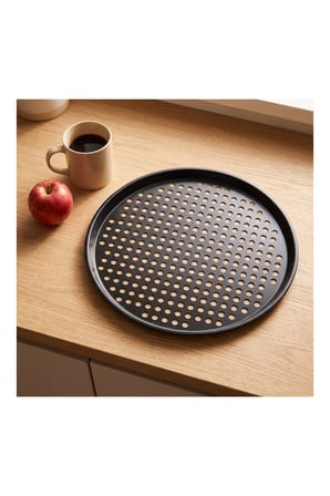 Pratik Evim Fırın Ustası Delikli Pizza Tepsisi 32 cm