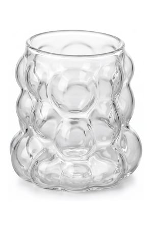 Pratik Evim Nordic Üzüm Bubble Cam Bardak 300 ml
