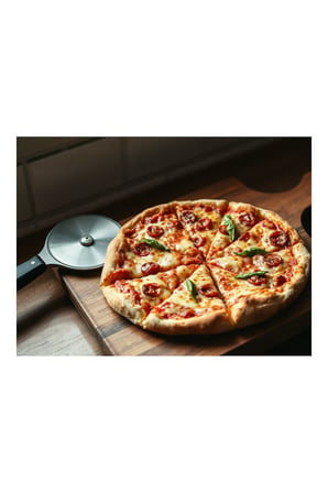 Pratik Evim Metal Pizza Ruleti Geniş Çap 9 cm